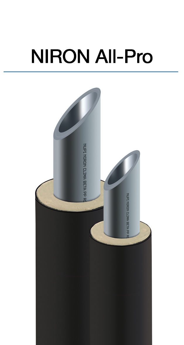 Tubería preaislada en PP-RCT para District Heating & District Cooling